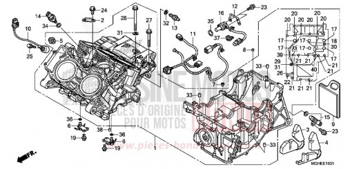 CARTER MOTEUR (VFR1200XD/XDA/XDL/XDS) VFR1200XDE de 2014